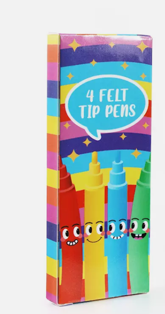 Mini Felt Tip Pens x4