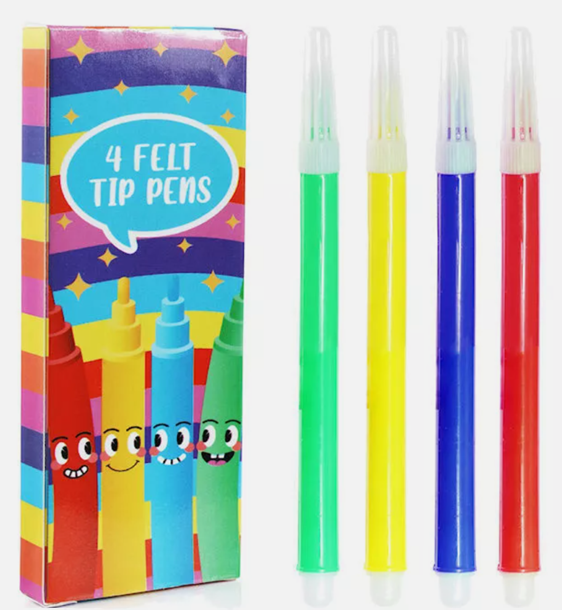 Mini Felt Tip Pens x4