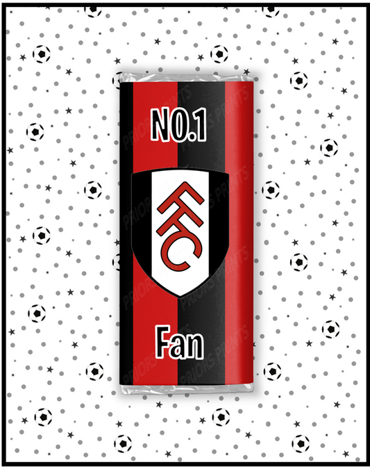 Fulham FC Chocolate Bar Wrappers