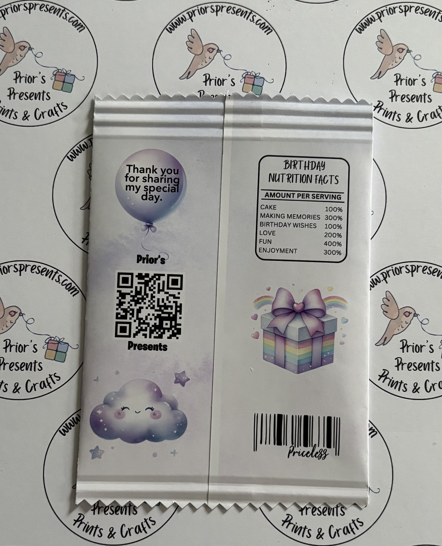 Small Unicorn- Style 1 Treat Packets