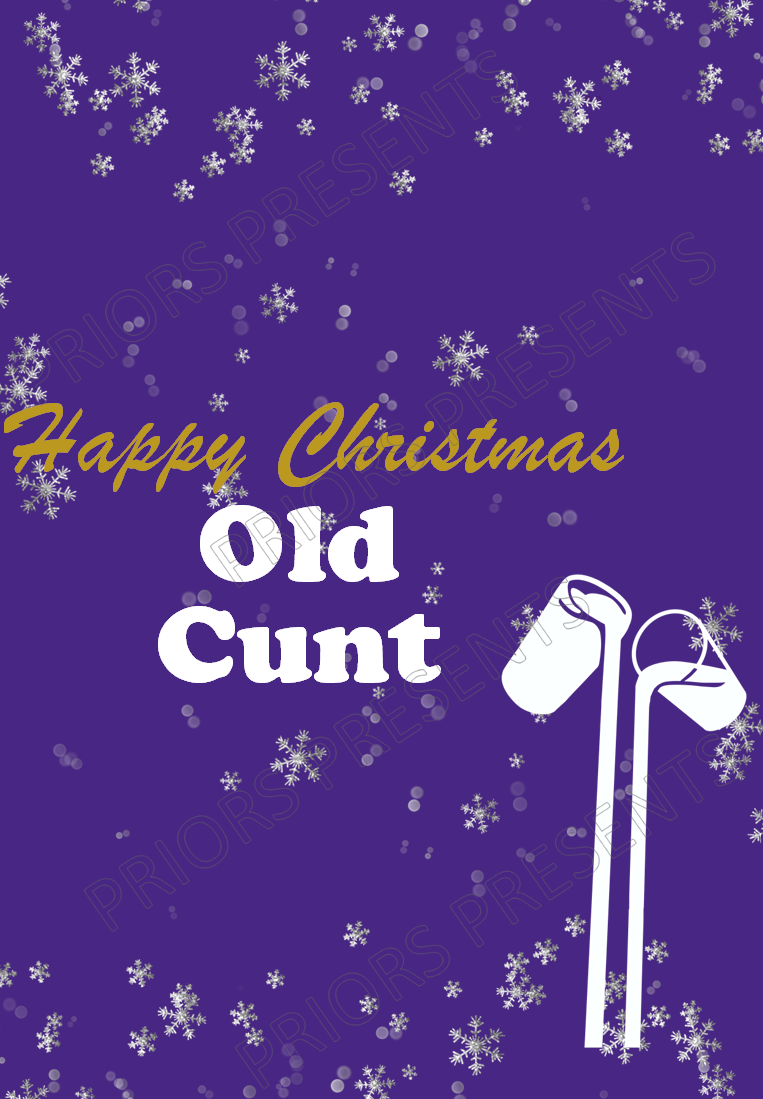 Offensive Christmas Cadbury Inspired Chocolate Bar Wrappers