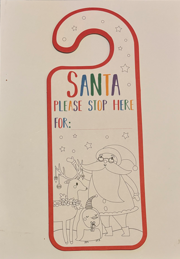 Colour Your Own Santa Letter Set