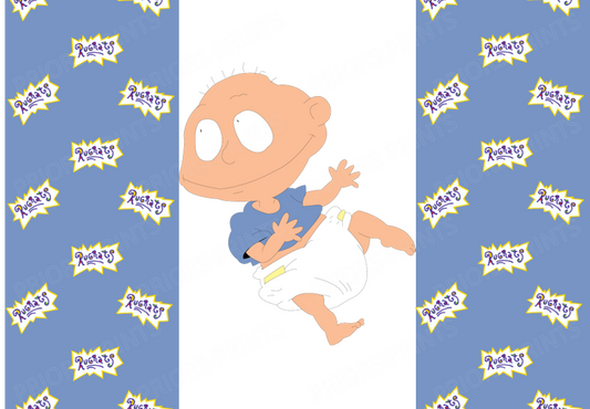 Rugrats Chocolate Bar Wrapper- Plain (No Text)