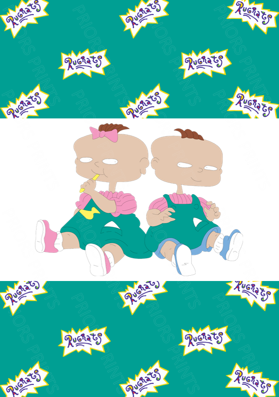 Rugrats Chocolate Bar Wrapper- Plain (No Text)