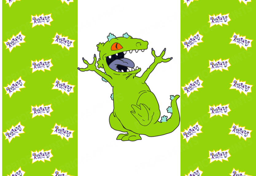 Rugrats Chocolate Bar Wrapper- Plain (No Text)