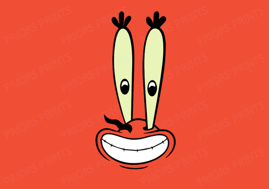 Sponge Bob Faces Chocolate Bar Wrapper- Plain (No Text)