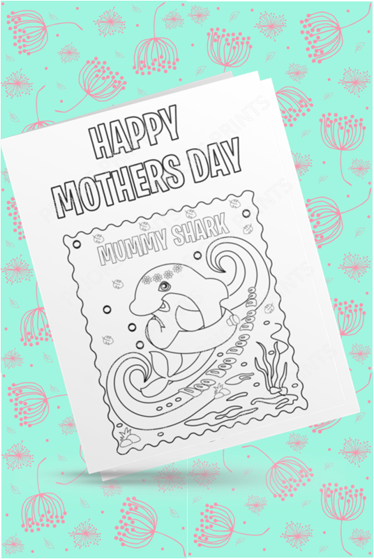 Colour Your Own Mothers Day Cards Cards