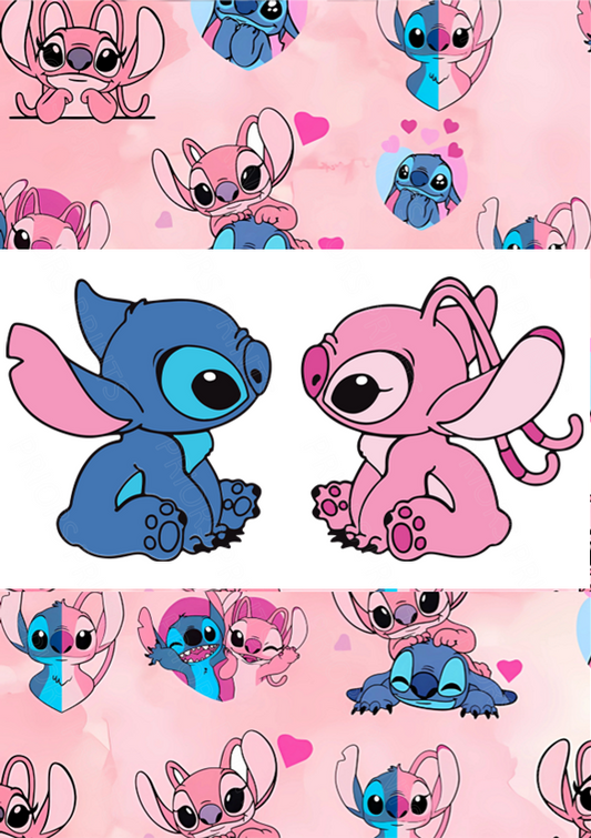 Stitch Chocolate Bar Wrapper- Plain (No Text)