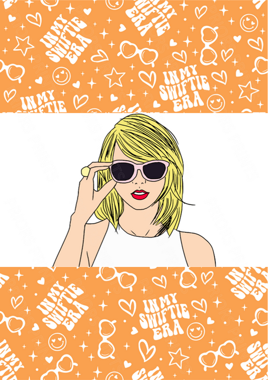 Taylor Swift Chocolate Bar Wrapper- Plain (No Text)