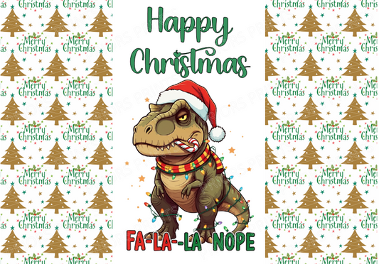 Funny Grumpy Animals Christmas Chocolate Bar Wrapper