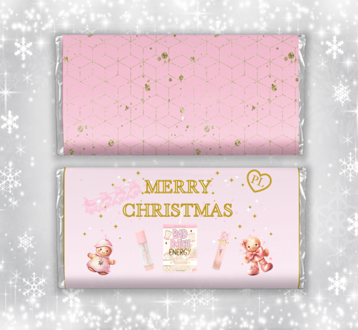 Plouise Christmas Chocolate Bar Wrapper
