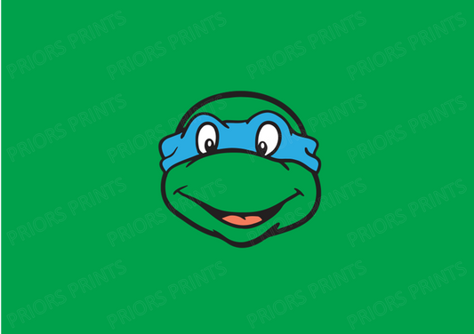 Turtle Faces Chocolate Bar Wrapper- Plain (No Text)