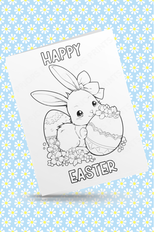 Colour Your Own Easter Cards