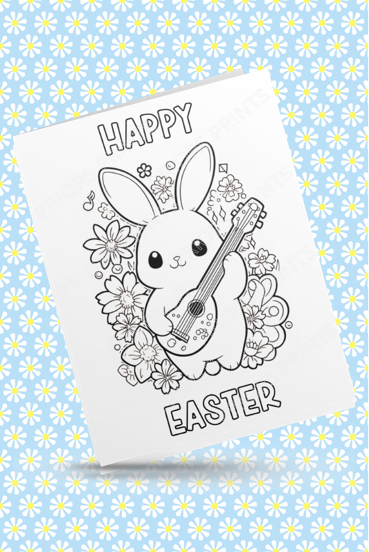 Colour Your Own Easter Cards