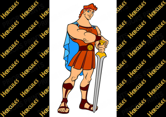 Hercules Chocolate Bar Wrapper- Plain (No Text)