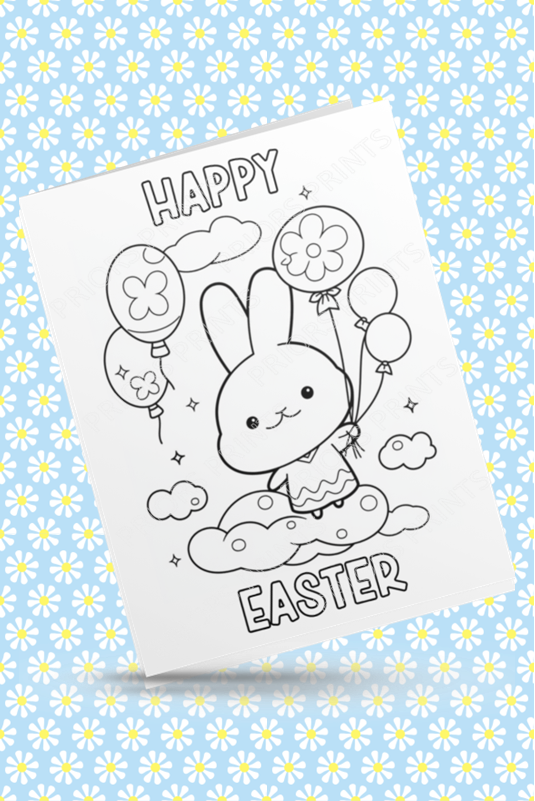 Colour Your Own Easter Cards