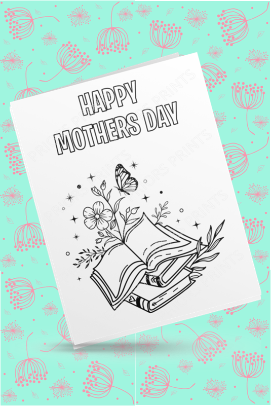 Colour Your Own Mothers Day Cards Cards