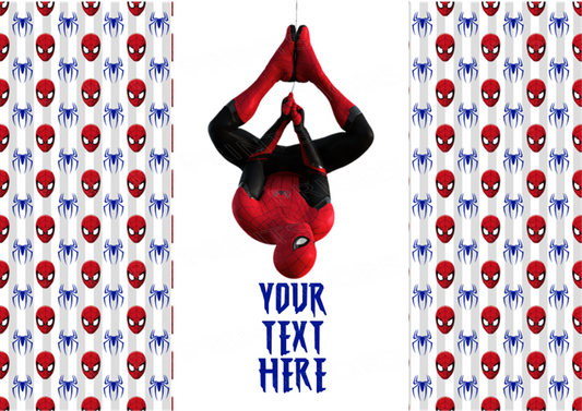 Spiderman Chocolate Bar Wrappers- To add own Text