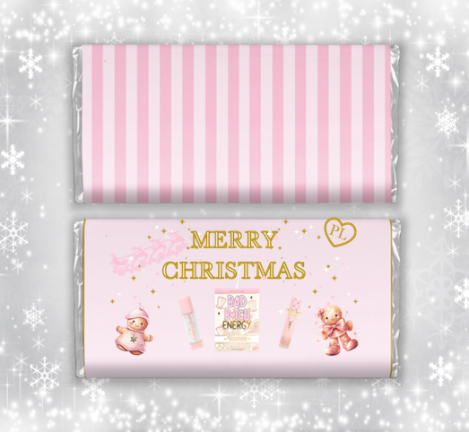 Plouise Christmas Chocolate Bar Wrapper