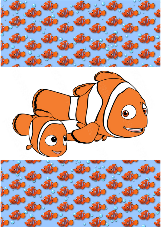 Nemo Chocolate Bar Wrapper- Plain (No Text)