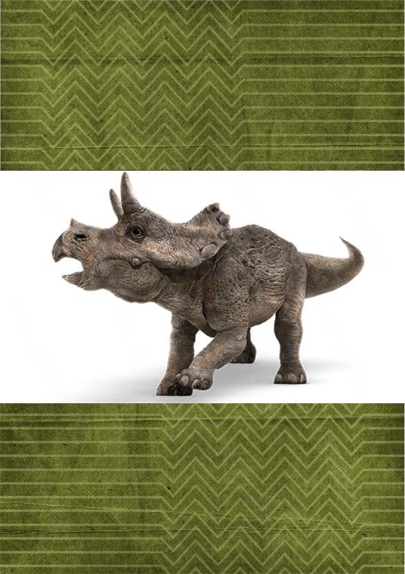 Jurassic Park Chocolate Bar Wrapper- Plain (No Text)