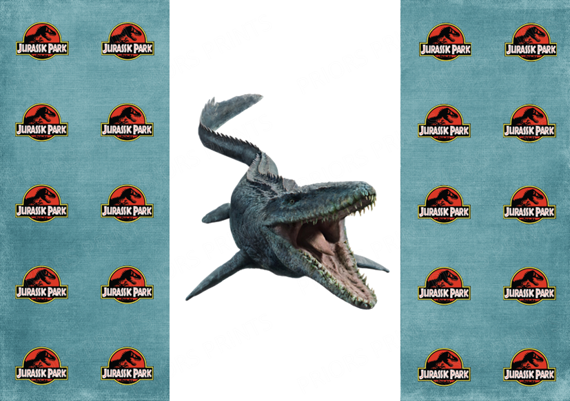Jurassic Park Chocolate Bar Wrapper- Plain (No Text)