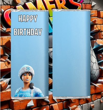 Fortnite Chocolate Bar Wrappers