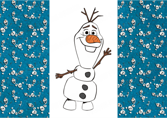 Frozen Chocolate Bar Wrapper- Plain (No Text)