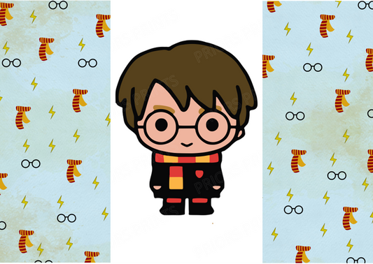 Harry Potter Chocolate Bar Wrapper- Plain (No Text)
