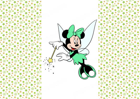 Minnie Mouse As Chocolate Bar Wrapper- Plain (No Text)