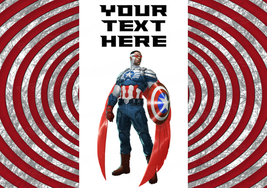 Falcon Chocolate Bar Wrapper- To add own Text
