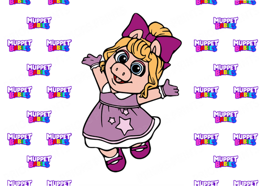 Muppet Babies Chocolate Bar Wrapper- Plain (No Text)