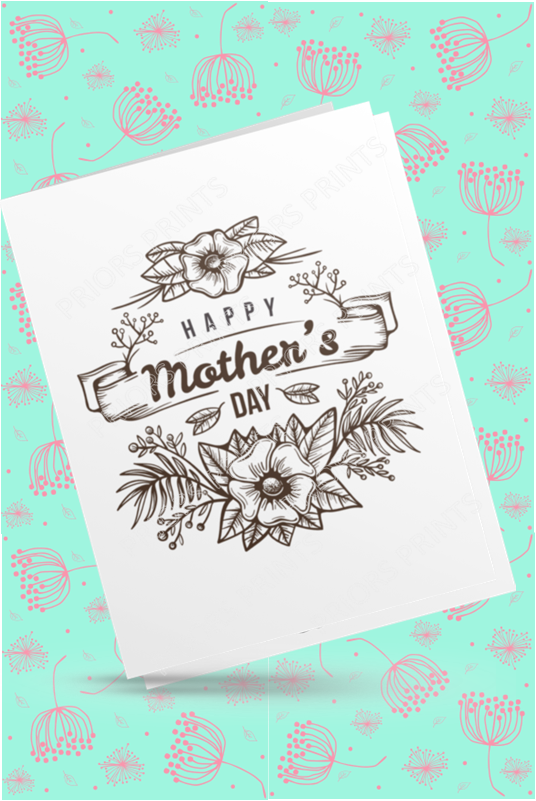 Colour Your Own Mothers Day Cards Cards