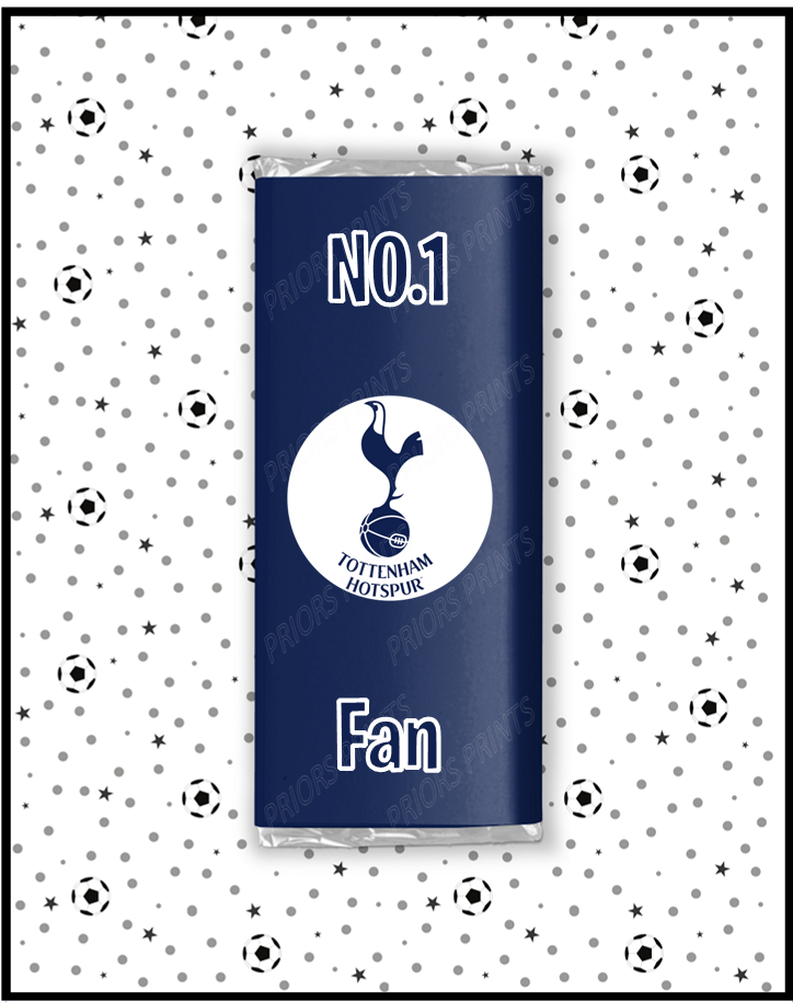 Tottenham Hotspur Chocolate Bar Wrappers