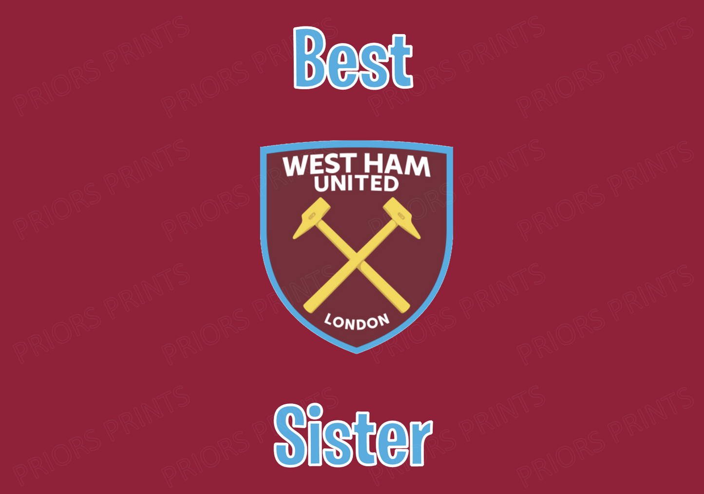 West Ham United FC Chocolate Bar Wrappers