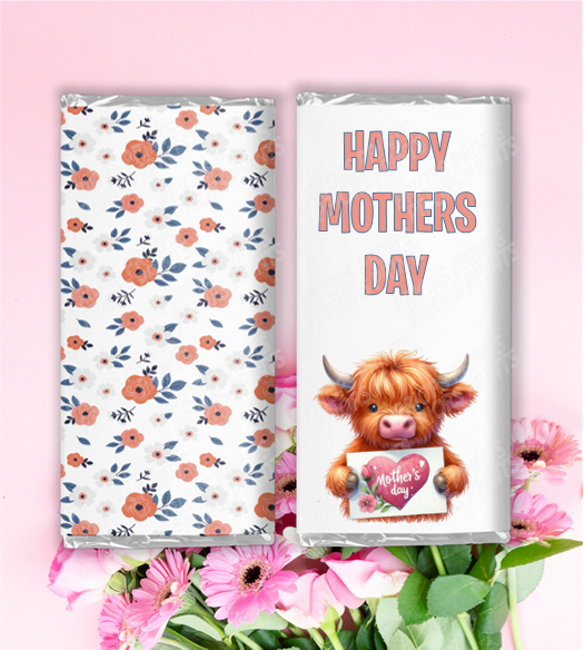 Mothers Day Animals Chocolate Bar Wrappers