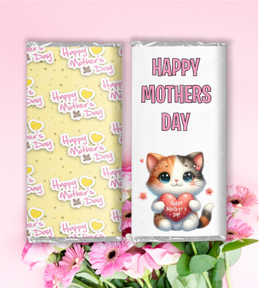 Mothers Day Animals Chocolate Bar Wrappers