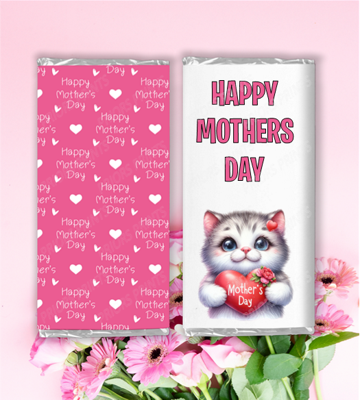 Mothers Day Animals Chocolate Bar Wrappers