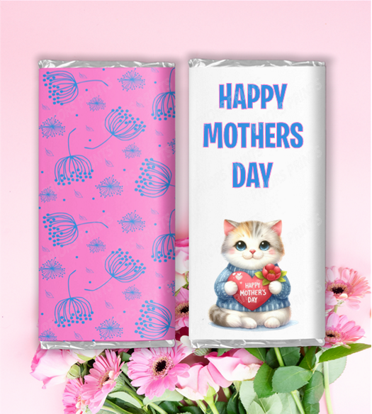 Mothers Day Animals Chocolate Bar Wrappers