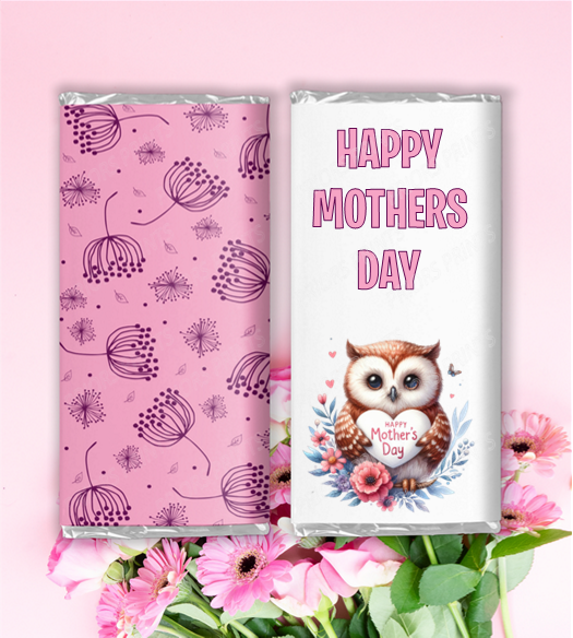 Mothers Day Animals Chocolate Bar Wrappers