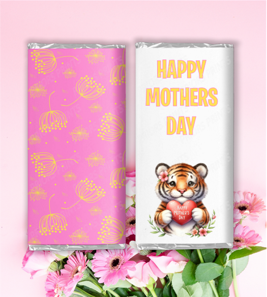 Mothers Day Animals Chocolate Bar Wrappers